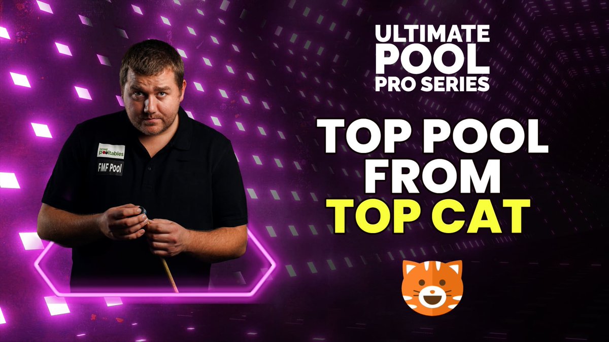 Will back-to-back world champion Tom Cousins be the one to come through Monday night's Champions League group? 🤔

Here is a bit of class from Top Cat during his run to the final of last year's Pro Cup on our YouTube channel:

🔗 bit.ly/CousinsProCupF…

#UltimatePool