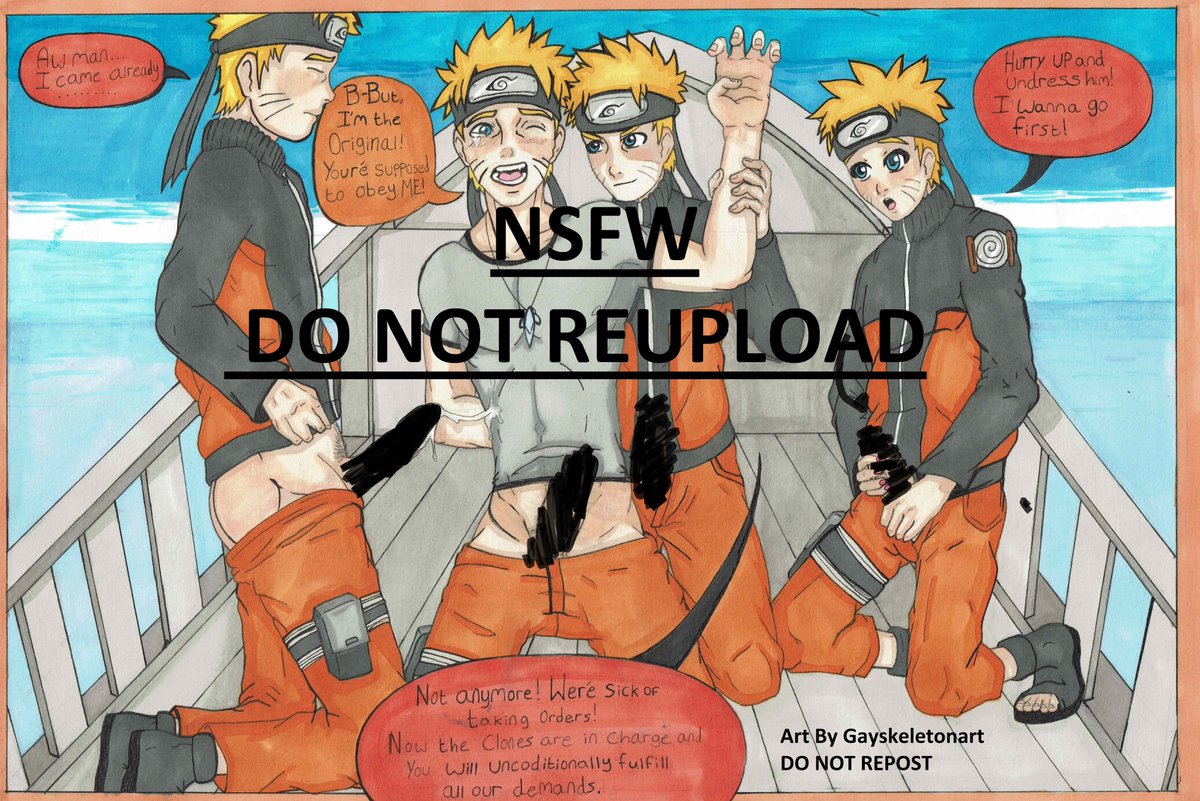 gayskeletonart's tweet photo. NSFW Naruto: Revenge of the Shadowclones
DO NOT REUPLOAD
Old art I made back before the Tumblr Purge based on an episode where the clones turned on Naruto
Hope you guys like it
#Naruto #NarutoShippuden #NarutoUzumaki #Shadowclones #clonecest #selfcest #nsfw #yaoi #porn #gay #orgy https://t.co/oz4NEajMFr