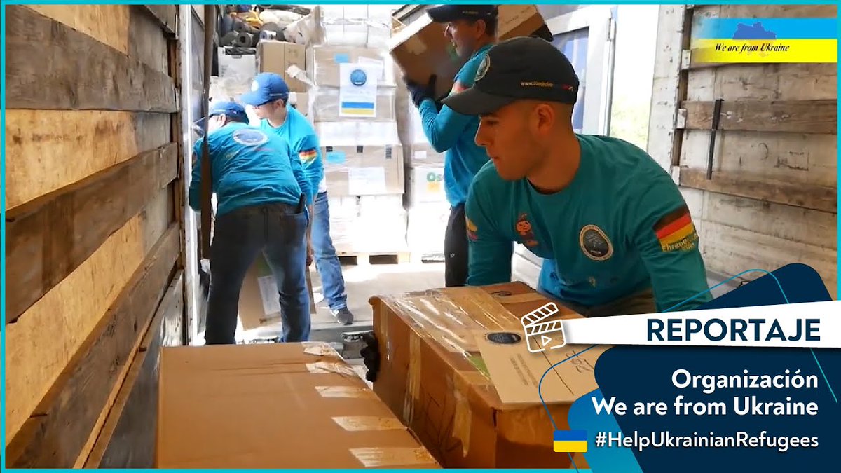 FIMLM's tweet photo. #Prensa📺| La #AyudaHumanitaria de la @FIMLM llegó a Ucrania🇺🇦 y en este reportaje realizado por la organización We Are From Ukraine se destaca la trayectoria social de la Dra. @MLPiraquive sus esfuerzos para brindar apoyo a las víctimas del conflicto.

👉https://t.co/YRndOQfnr6 https://t.co/mIwFGaLEig