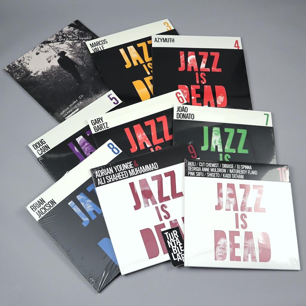 🔥 @alishaheed + @adrianyounge's #JazzIsDead series remixed by @cutchemist, @djspinna, @JAHJAHMULDROW, @__SHIGETO, + @PinkSiifu; back catalog titles ft. @azymuth_trio @MarcosKValle @bartz_gary + more restocked!

⫸ turntablelab.com/jid
 
@jazzisdeadco @LinearLabs #adrianyounge
