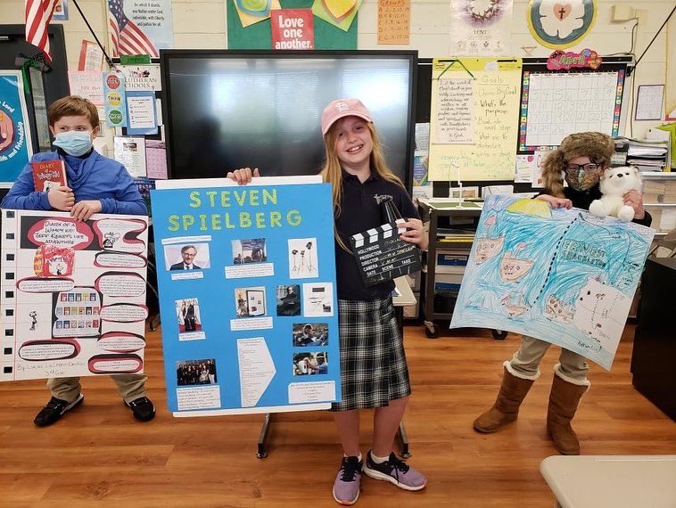 GreenParkLS's tweet photo. History came alive with these impressive biography reports! Third graders chose an important or influential person, researched, created posters, and dressed the part to present informational speeches to their class.
#GPLS #discovergreenpark #studentsofgreenpark #stllutheran https://t.co/lZmqnfPeX9