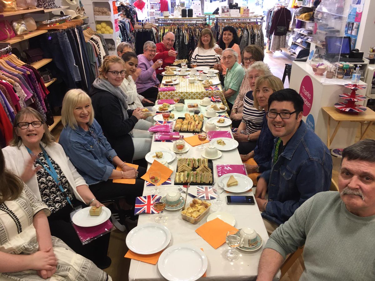 <a href="/CRUKabdnUnionSt/">CRUK Union St shop</a>  Celebrating 20 years Cancer Research uk  It was wondering to get together with our fantastic #volunteers and #staff they are truly an amazing team.