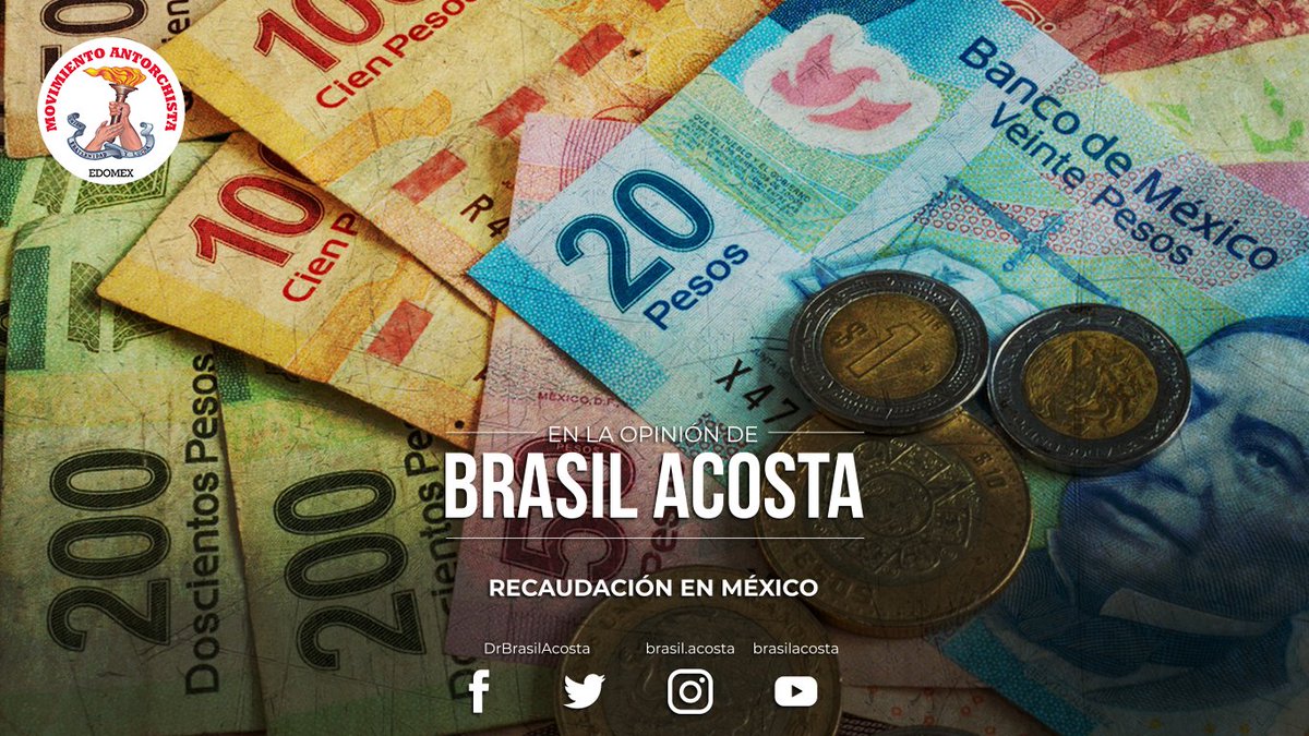 DrBrasilAcosta's tweet photo. Les comparto mi artículo de esta semana para @BuzosNoticias 1031. En esta edición analizo de cómo se lleva acabo la #recaudación en #México. 

Espero les resulte útil. https://t.co/al4UONjeyM

@AntorchaOficial
@antorchaedomx
@antorcha_tx https://t.co/ERkPa21zVo