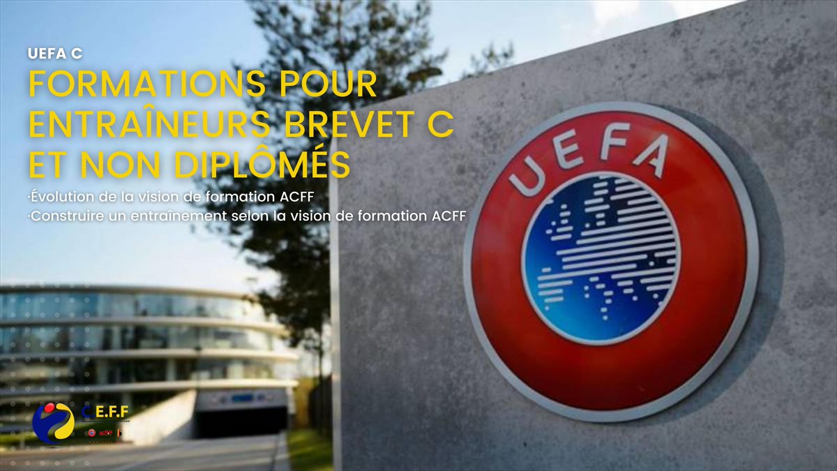 👉 UEFA C: FORMATIONS POUR ENTRAÎNEURS BREVET C ET NON DIPLÔMÉS

✅Ces formations ouvertes à tous et permettront aux détenteurs d’un Brevet C d’obtenir l’UEFA C en cas de réussite du test.

ceff.be/post/uefa-c-fo…

#CEFF #UEFA #UEFAC #coacheducation #graasroots #football