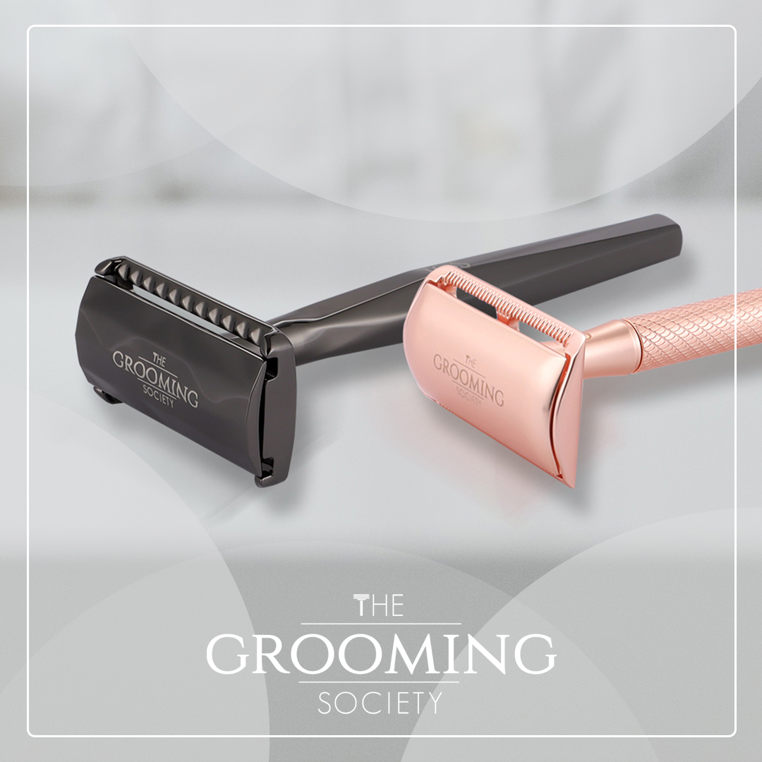 GroomingSociety's tweet photo. TGS Safety Razors have a distinctive style and high-quality that motivates you to take care of yourself!

Interested in our safety razors? Message us.

#TheGroomingSociety #TGS #chooseTGS #sustainablestyle #greenliving #lowimpactliving #wastefree #sustainableinfluencers https://t.co/eQglgvobJl