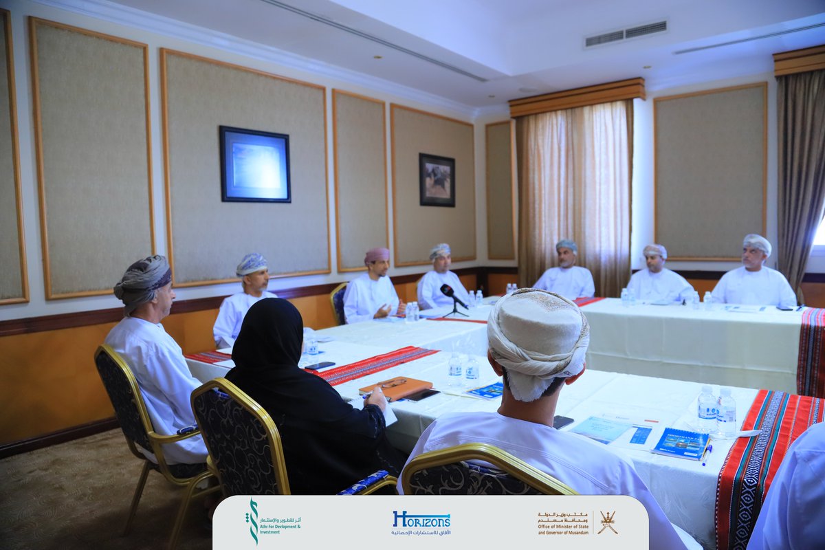 HorizonsStat's tweet photo. @Governermusn مقتطفات من اليوم الأول لبرنامج التدريبي"التخطيط التنموي بمحافظة #مسندم" https://t.co/U7e38KkLs7