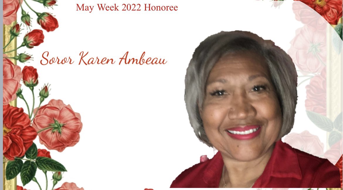 BRsigmaDST's tweet photo. Karen Ambeau recognized for 44 years and 8 months of service at Syngenta Crop Protection, Inc. Also, elected to serve on the board of the Bayou Federal Credit. #MayWeek2022 #MayWeek #BRSigmaDST https://t.co/0GtUoJTyO9