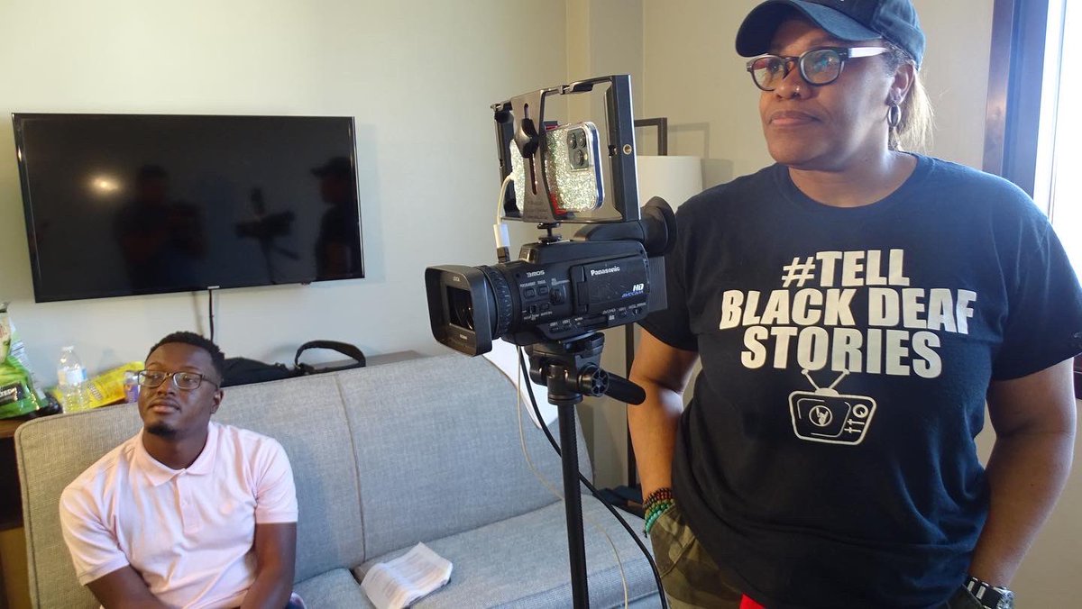DeafShowRunner's tweet photo. The profession of film director can and should be such a high and precious one; that no man aspiring to it can disregard any knowledge that will make him/her a better film director or human being. - Sergei M. Eisenstein
#DeafTalent®️ #DTMEC #JadeFilms #BIPOCDeafTalent #DirectHER https://t.co/5DexGdxhNe