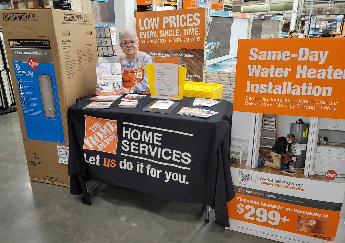 Suzy from appliances working the table at 2843!!! Get Em Suzy!!! <a href="/belford_melissa/">Melissa Beth Belford</a> <a href="/BurroughsPaul/">Paul Burroughs</a> <a href="/DillonTHD/">Dillon Musilek</a> <a href="/john_haussner/">John Haussner</a> <a href="/JosephDepot/">Joseph Snethen</a>