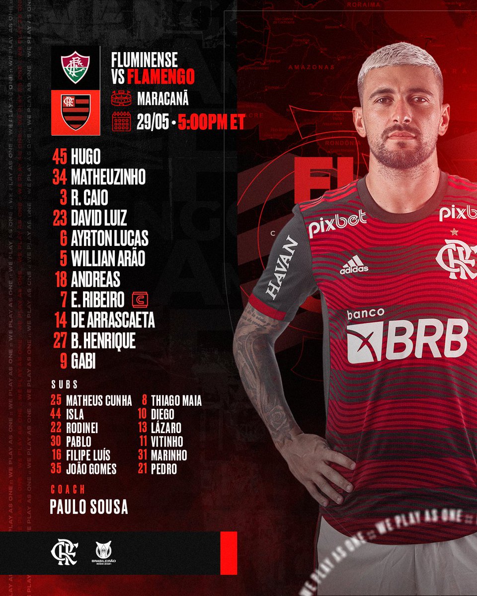 Bolavip Esportes - Foram 443 partidas entre Flamengo e Fluminense