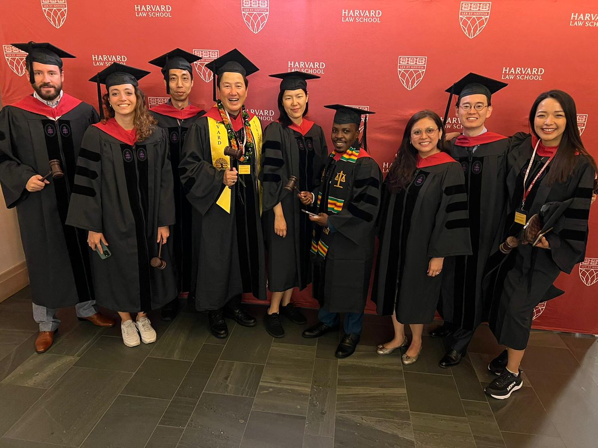 FERDINANDIUS's tweet photo. The day 29/05/2022 finally received my LLM from @Harvard_Law I can't thank God enough for this. From receiving full scholarship to studying online and yet graduate physically, it's been amazing. Ad Majorem Dei Gloriam https://t.co/uLSfInowxL