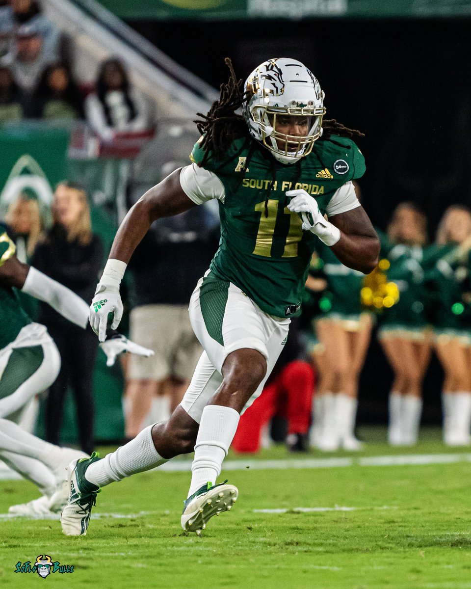 SoFloBulls's tweet image. 🐍 USF LB Dwayne Boyles 𝙁𝙀𝘼𝙎𝙏𝙀𝘿 last season for the Bulls. Boyles racked up 68 Tackles (32 solo), 4.5 TFL, 2 INTs, 2 Forced Fumbles, 2 Fumble Recoveries, and a pass breakup

#MadeInDade #WayneTowers #Miami #MiamiCentral