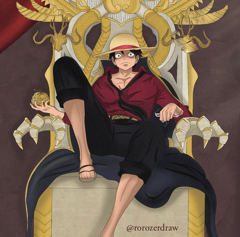 rorozeeer_'s tweet photo. j'ai dessiné Luffy ! https://t.co/p7R6jcmgp9