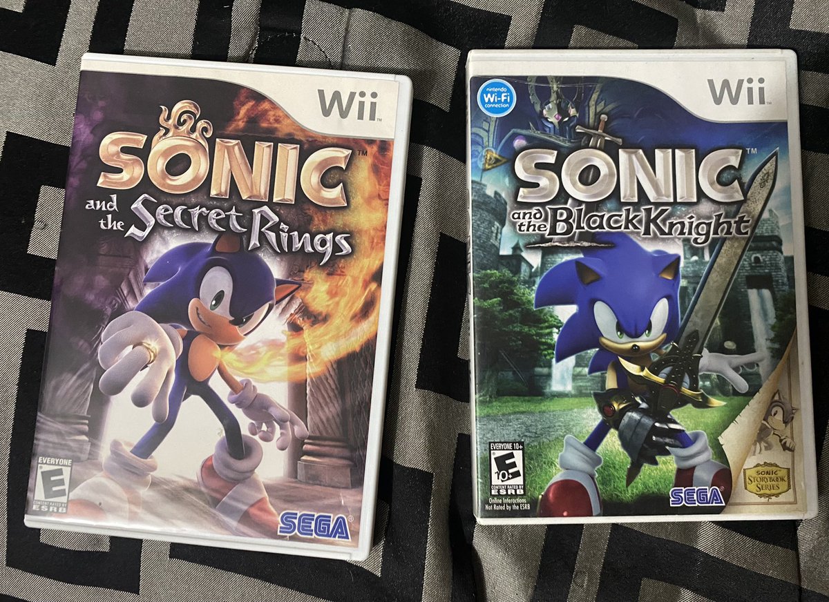 carlos435744892's tweet photo. I have got the sonic storybook Collection sonic and the secret rings and sonic and the black knight #SonicTheHedgehog #knightofthewind #sevenringsinhand https://t.co/IQPRaNeNYb