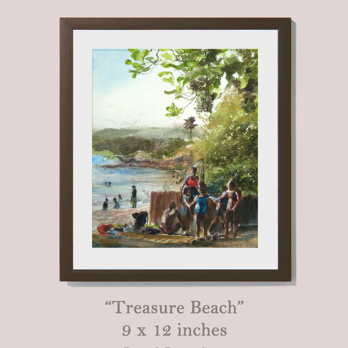 'Treasure Beach' #watercolor on paper

#jamaica #jamaicanart #painting #fineart #beach #Caribbean #saintelizabeth #treasurebeach