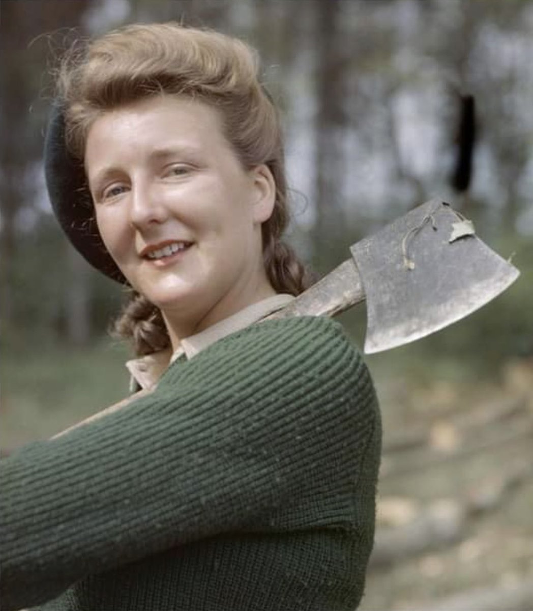 GreatWarHuts's tweet photo. In WW2, with manpower in short supply, women took on home Timber production.
For our next #HuttedHistories WLA historian, Nicky Reynolds, will be talking about the Land Army’s special foresters; the Lumberjills.
Wed 22nd June, 7.30pm.
Details & tickets:
https://t.co/3DxVt0UQi9 https://t.co/MM3TclEmxW