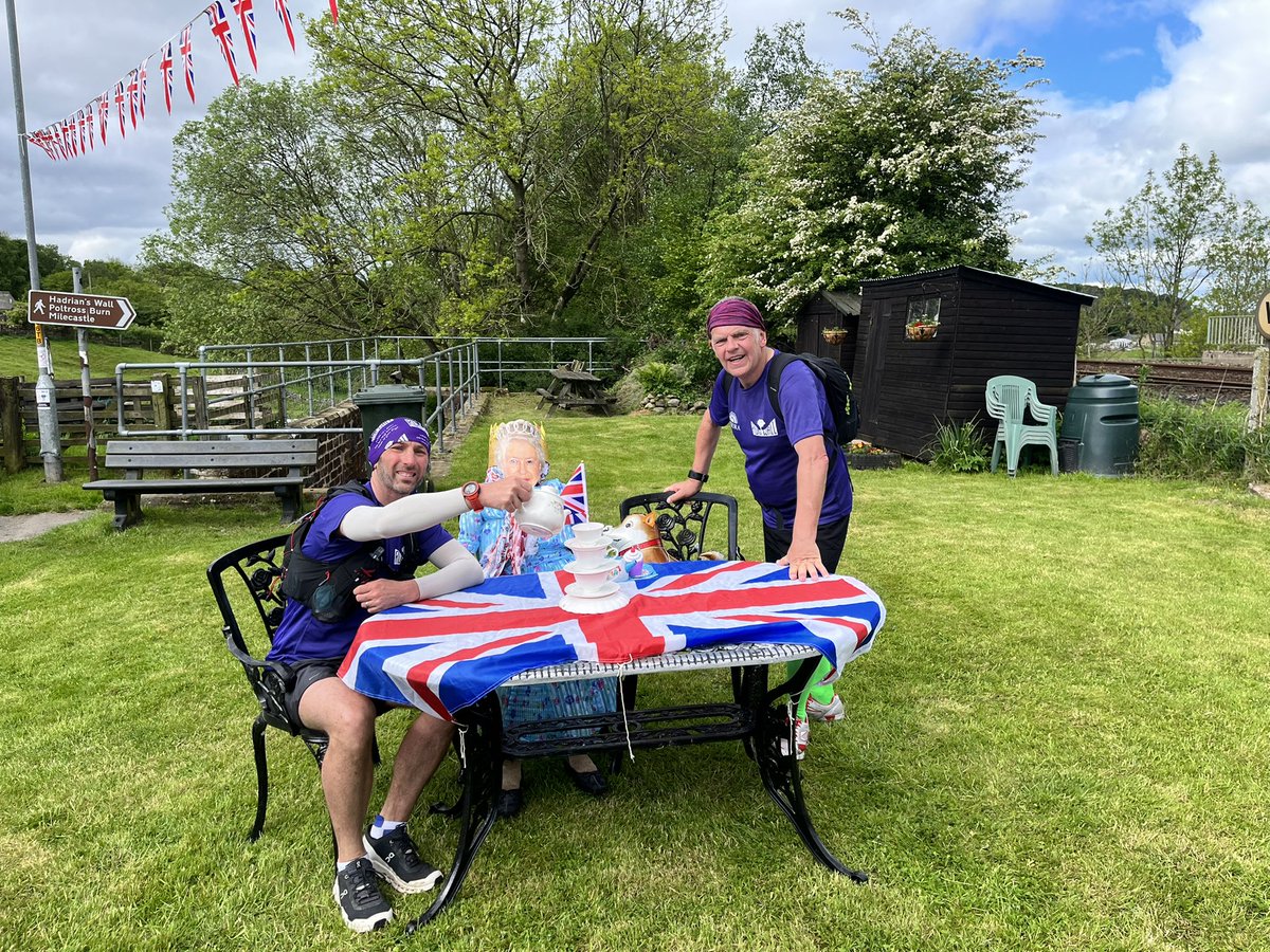 Wow. Day 2 done. Pretty brutal. About 28 miles and close to 5000ft of elevation. <a href="/HeritageAurora/">Heritage & Health at Aurora Wellbeing</a> @AuroraCentres