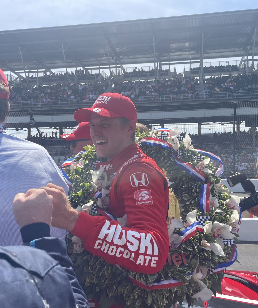 Congratulations to No.8 <a href="/CGRTeams/">Chip Ganassi Racing ⚡️</a>, <a href="/Ericsson_Marcus/">Marcus Ericsson</a>, on his first Indianapolis 500 win! 

Terrific ending to the race! 👏🏼👏🏼👏🏼

#Indy500