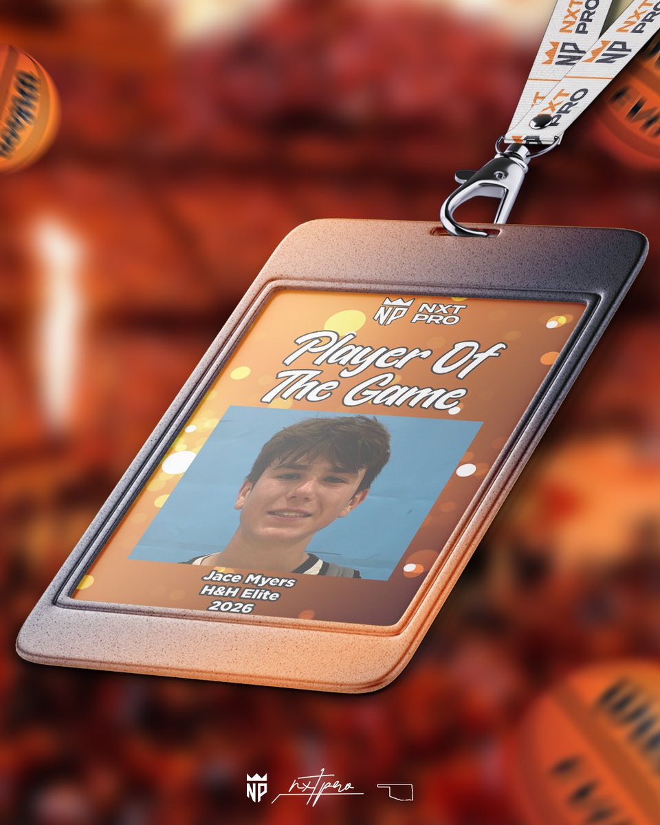 🚨Player of the Game🚨

Jace Myers 
H&amp;H Elite
2026

@HHElite2 
#NXTPRO