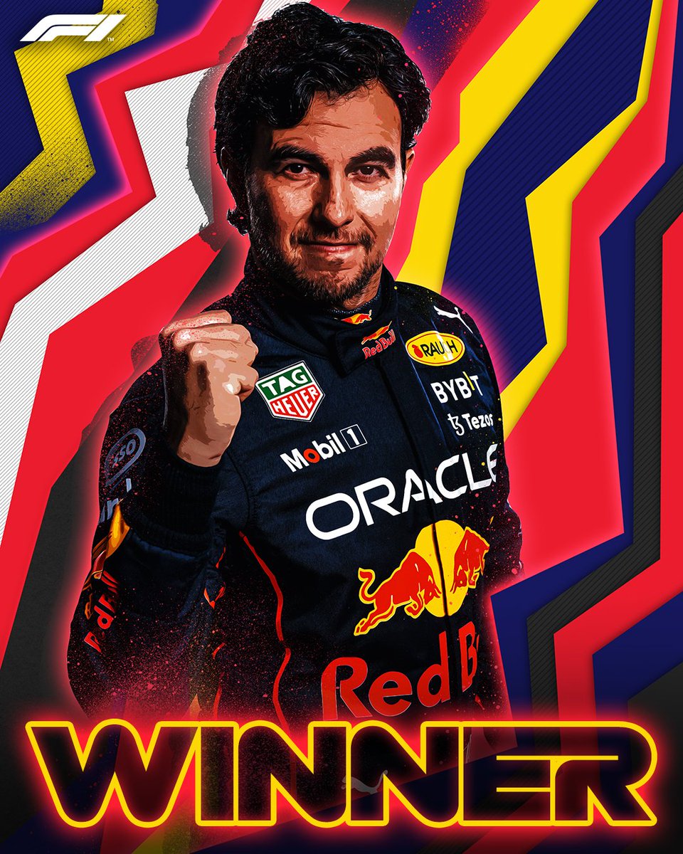 PEREZ WINS IN MONACO!!! 

The Mexican takes the chequered flag after an extraordinary race, Sainz finishes second, Verstappen third

#MonacoGP #F1
