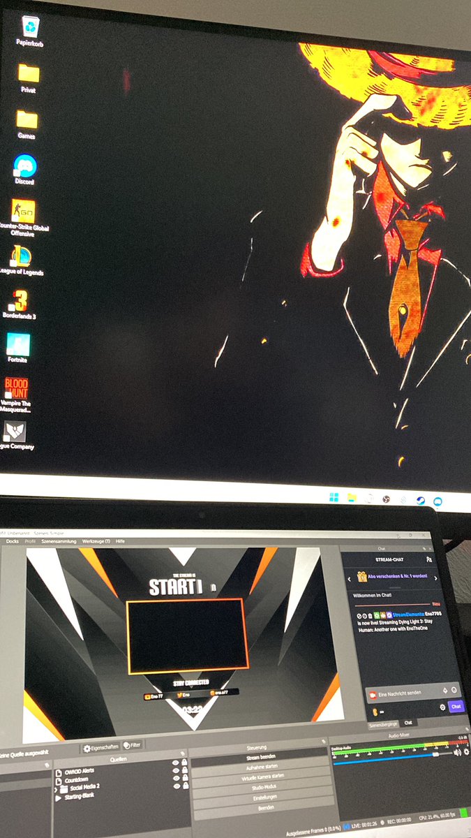 Eno7795's tweet photo. Cs go schaut vorbei :) #TwitchStreamers #twitchtv #TwitchDE #TwitchAffilate 

https://t.co/b0tTYenxDo https://t.co/PJbyVxNEHJ
