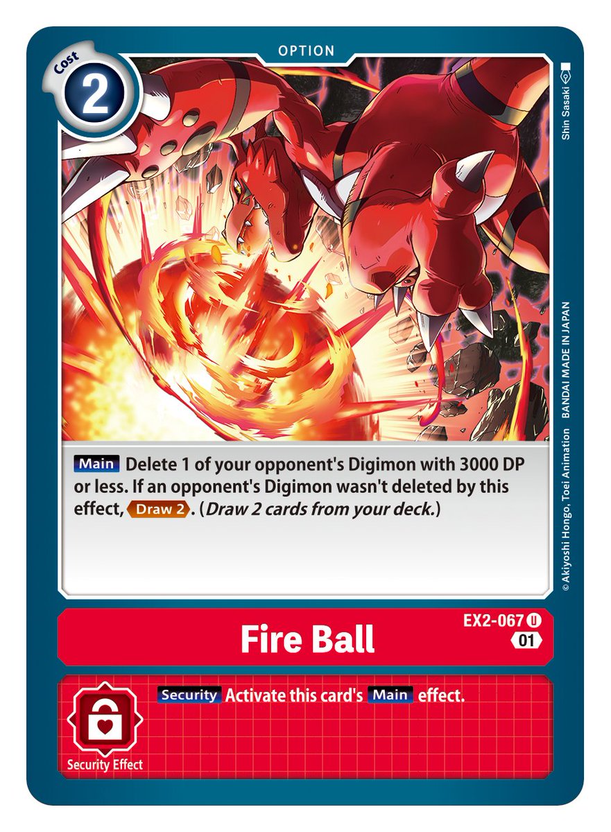 THEME BOOSTER DIGITAL HAZARD [EX-02] Card Previews] Daily reveals begin  with EX2-001 Gigimon, EX2-008 Guilmon, and EX2-067 Fire Ball! THEME BOOSTER  DIGITAL HAZARD [EX-02] in stores this summer! https://t.co/6AngcgHgUP # DigimonCardGame #Digimon #DigimonTCG