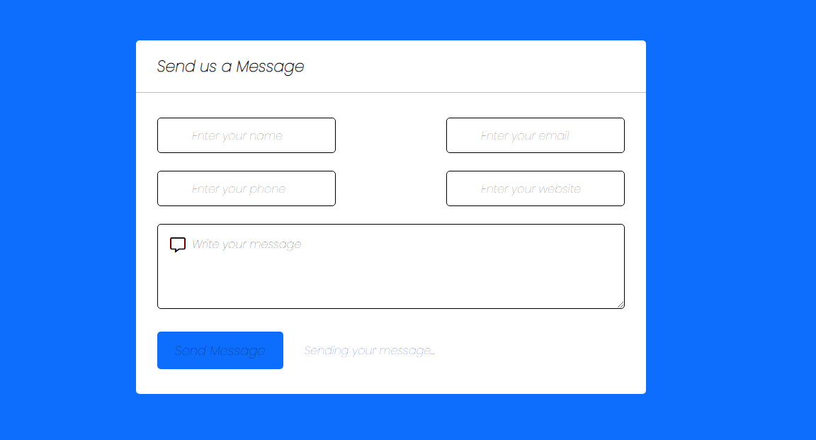 ubaid_ur_rehmn's tweet image. #contact_form in HTML, CSS , JS ,PHP

#PHP
#JS