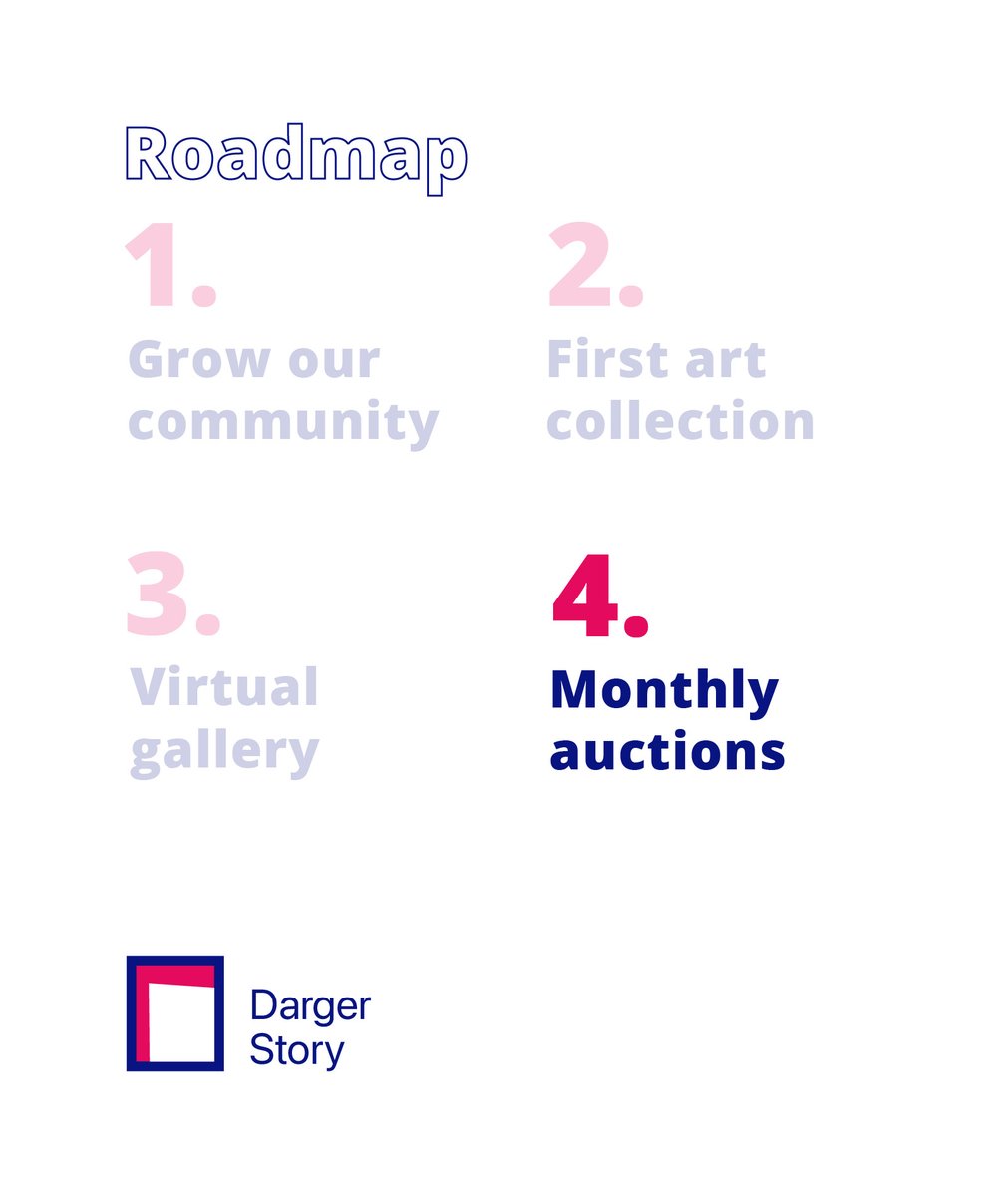 DargerStory's tweet photo. after 1 month of launching the virtual gallery will do monthly auctions up to 4 artworks. https://t.co/SthG5HEaDV