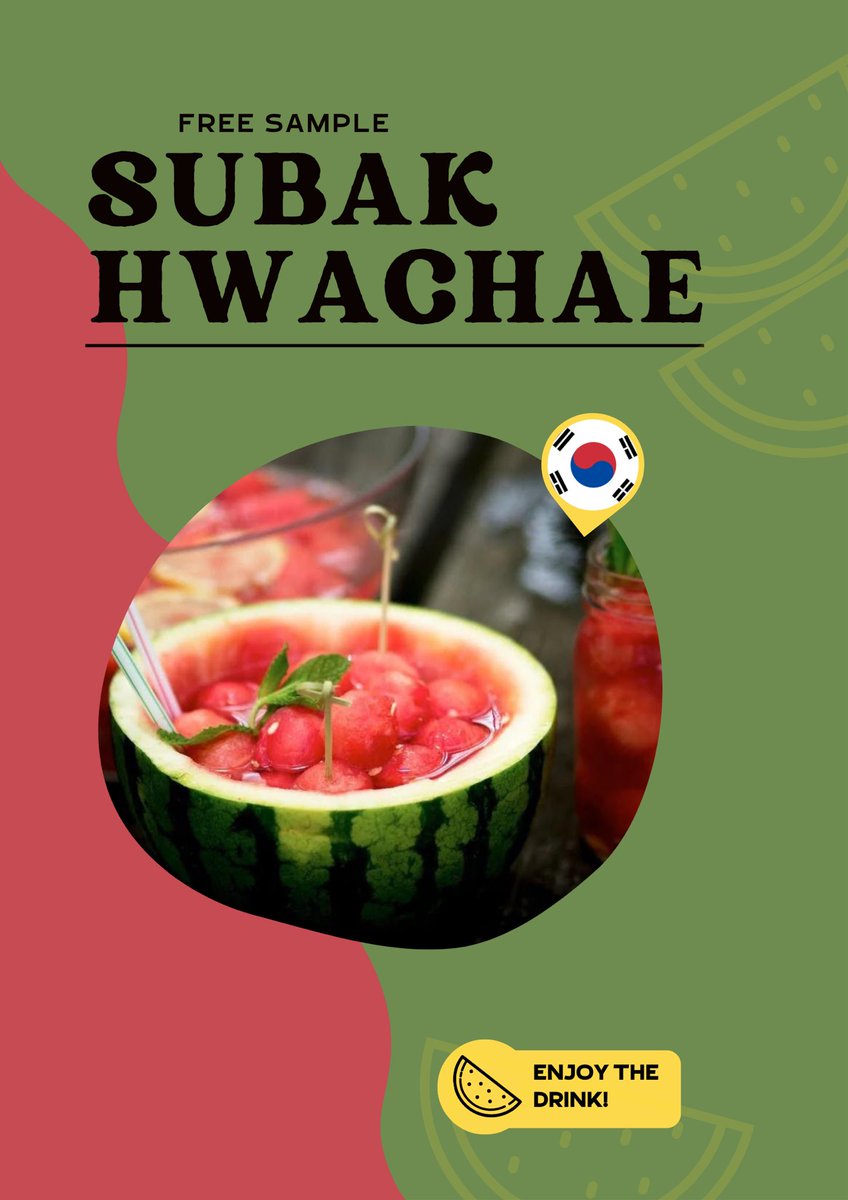 alaskaadr's tweet photo. ⠀⠀⠀⠀⠀⠀
dingdong!🔔

selamat malam semuanya! dengan Alum disini yang mau mengirimkan satu buah paket. di dalam paket berisi:
- (1) subak hwachae (korean watermelon punch)
- (1) souvenir berupa mask.

hope you like it!🍉🍹❤️
⠀⠀⠀⠀⠀⠀ https://t.co/Nq1XGNoy0S