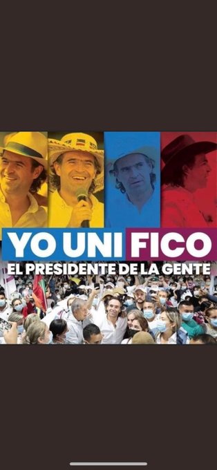 EmilyAr30544115's tweet photo. Todos unificados por un mejor Colombia. hoy es el día donde Colombia se une para hacer el cambio positivo que Colombia necesita    
#FicoElGanador
#FicoEs
#SantandereanosConFICO https://t.co/eO2lTBwHV2