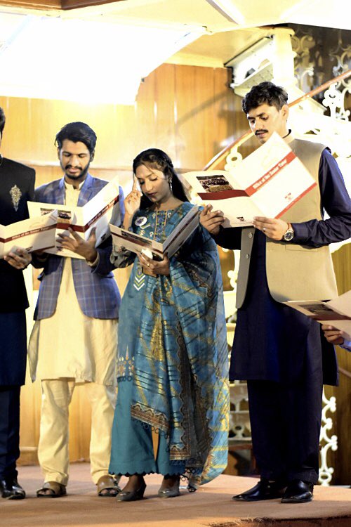 savers_uvas's tweet photo. Oaths are the fossils of piety.
(George Santayana)

SAVERS' Oath Taking Ceremony was held at UVAS on May 27,2022.
The new cabinet pledged to work sincerely for animal rights and welfare, Here are some glimpse of that auspicious eve.
#SAVERS #UVAS #OathTakingCeremony #Volunteers https://t.co/U5BM2H7ZYU