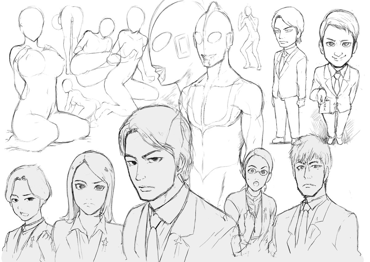 最近のラクガキですわ～。 