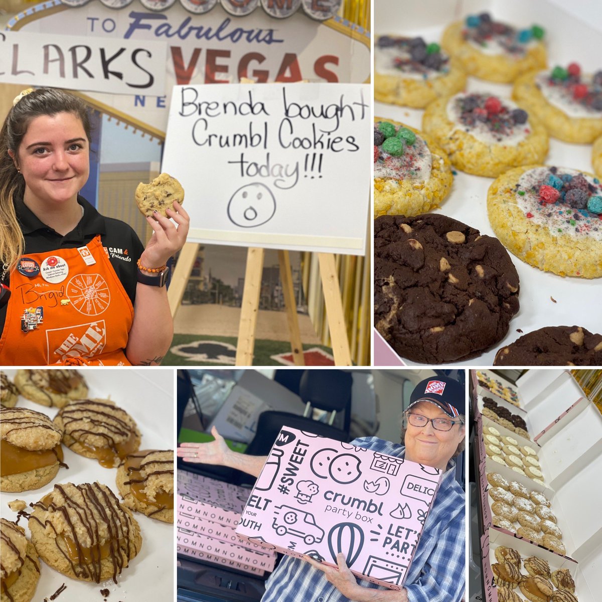 Angel() (@shecallsmeapril) on Twitter photo Crumbl …Crumbl… Crumbl… Brenda’s sugaring us up!If you’ve never had a Crumbl cookie, you need to come now. T minus 7 days and 0726 will have to get our own road to sugar heaven. #0726rocks #BrendasFarewellTour <a href="/BrendaGrovesTHD/">Brenda Groves</a> @AndreaMcTHD <a href="/chrisdysonthd/">chris dyson</a> Crumbl …Crumbl… Crumbl… Brenda’s sugaring us up!If you’ve never had a Crumbl cookie, you need to come now. T minus 7 days and 0726 will have to get our own road to sugar heaven. #0726rocks #BrendasFarewellTour <a href="/BrendaGrovesTHD/">Brenda Groves</a> @AndreaMcTHD <a href="/chrisdysonthd/">chris dyson</a>