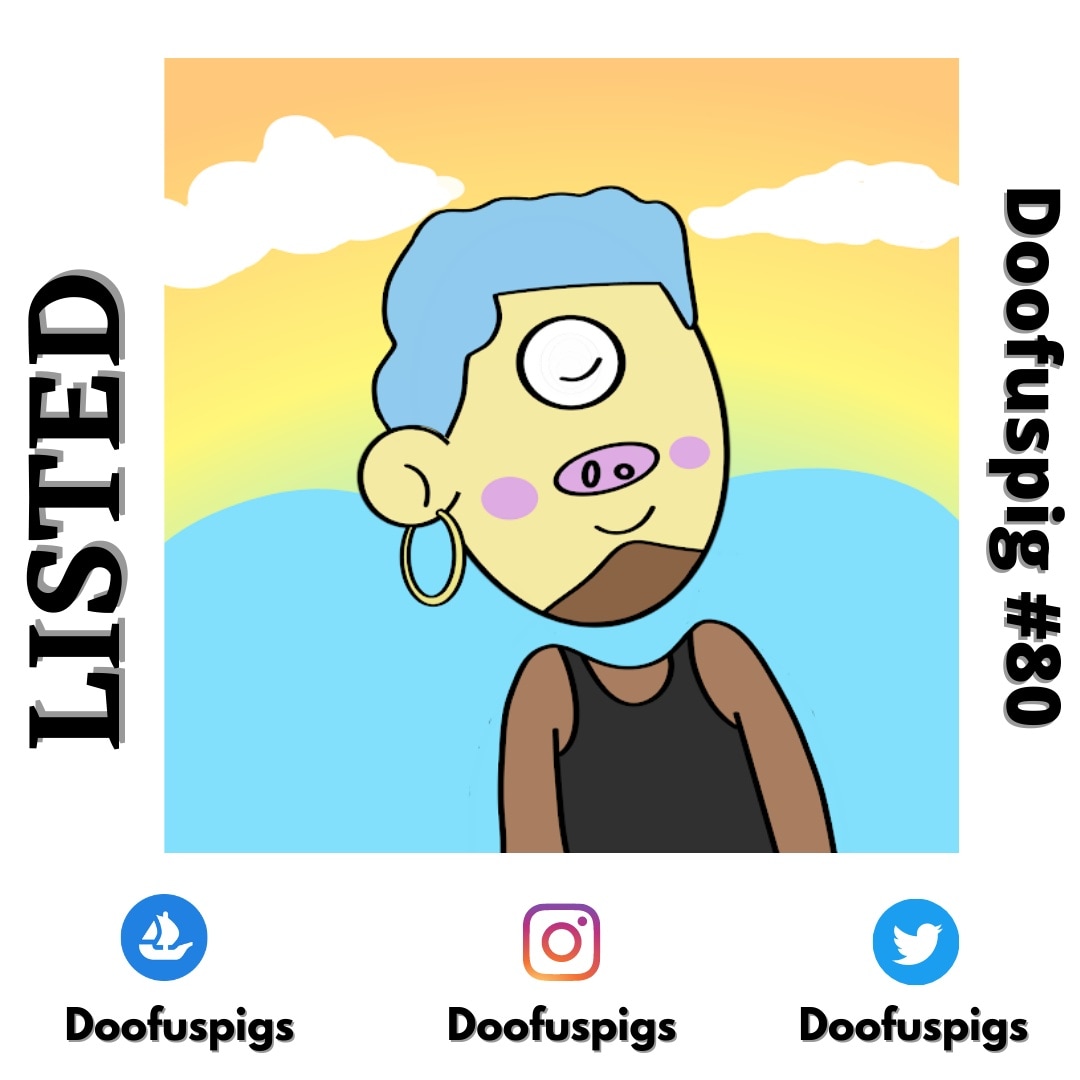☀️Doofuspigs☀️

.....[Link in bio]

#doofuspigs #USA #NEW #NFTartists #NFTGiveaways #NFTCollector #investor #colorful #NFTdrop #PolygonNFT #NFTshills #DeFi #Metaverse #Dogecoin #NFTCommunity  #NFT #NFTs <a href="/opensea/">OpenSea</a> #uk #artist #art #NFTProject #charity