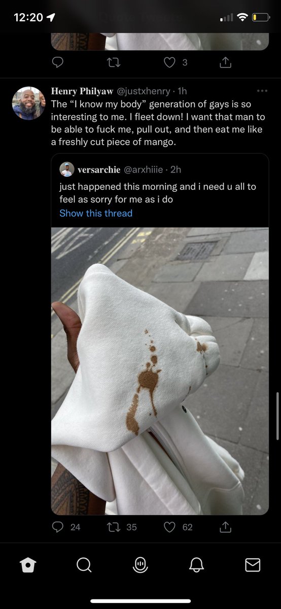 ItsBankhead_'s tweet photo. Gays are so unhinged because that’s coffee like what 😂 https://t.co/3kfoffyvrI
