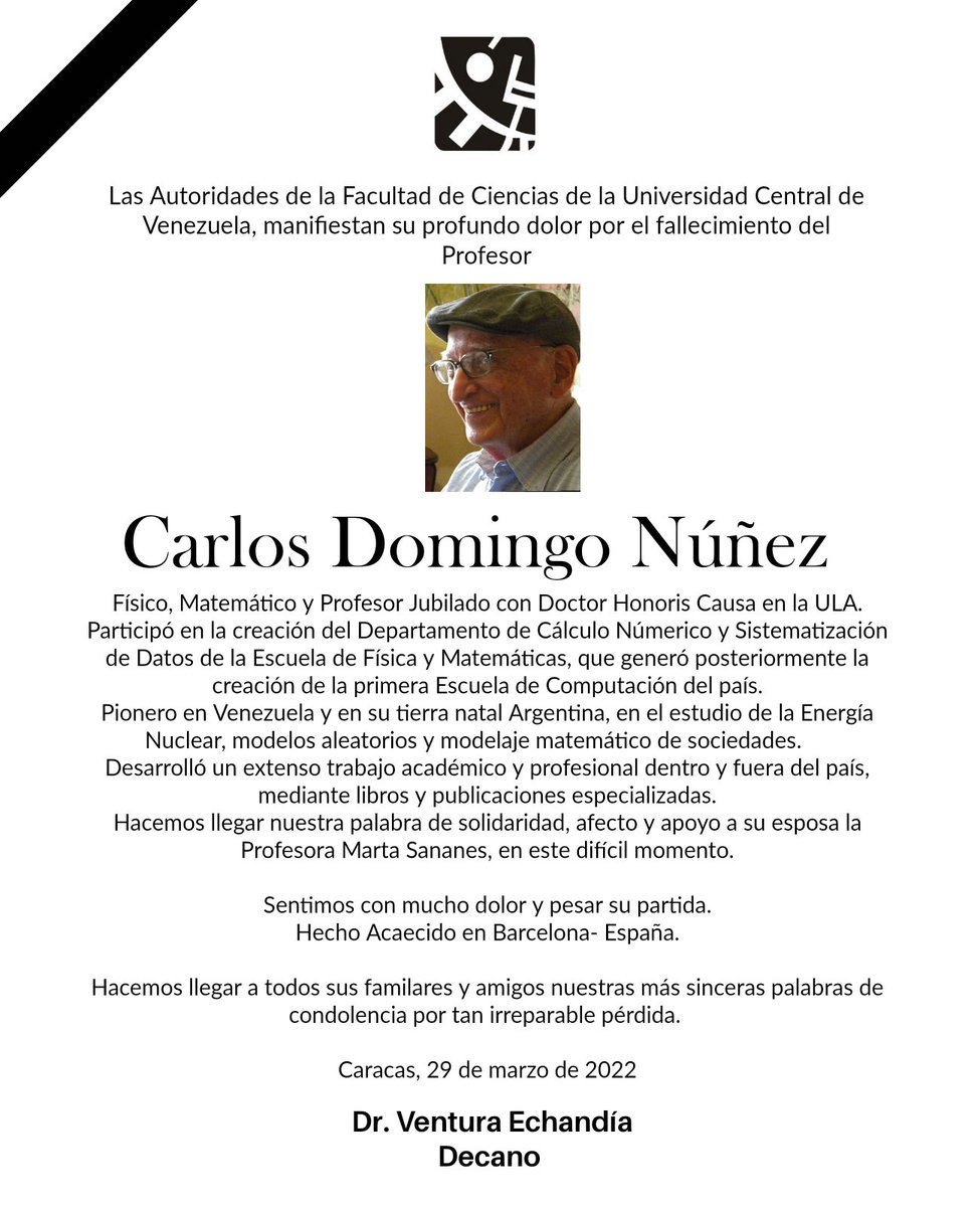 Noticiencias - UCV tweet media