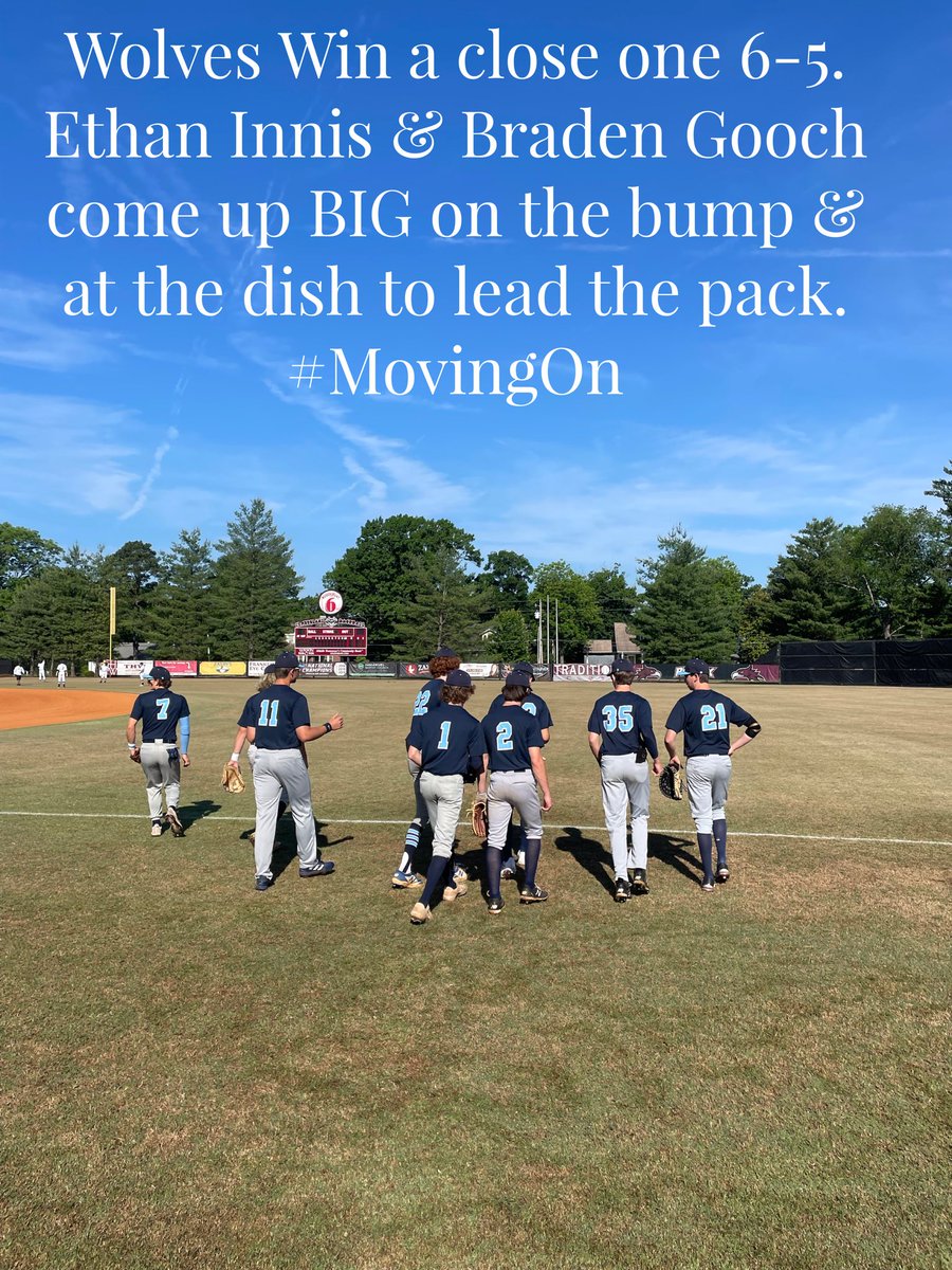 Wolves getting better every time out. Bunch of prospects on this club playing the game hard &amp; competing until the final out. Game 1 Win. #MovingOn 🐺