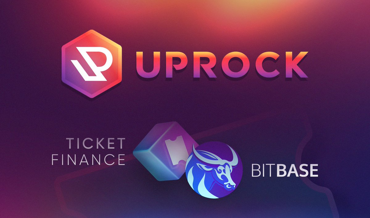 UpRockCom's tweet image. GM Ticket Fam &amp;amp; Crypto Lovers 💙
Ticket Finance is teaming up with BitBase.co to launch UpRock, the no-code dashboard creators need to build direct fan
relationships, community &amp;amp; revenue with social NFTs.
Details coming soon..