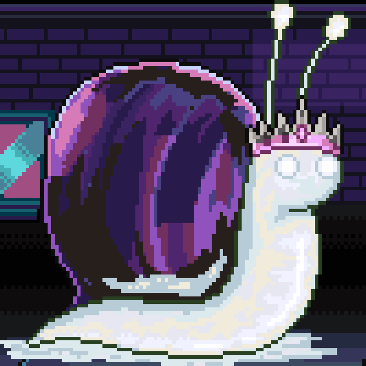 PoppaFredo's tweet photo. @CyberSnailsNFT #snailsummer Lord Snail 🎯 #snailsfollowsnails https://t.co/WV2kIWj4t9