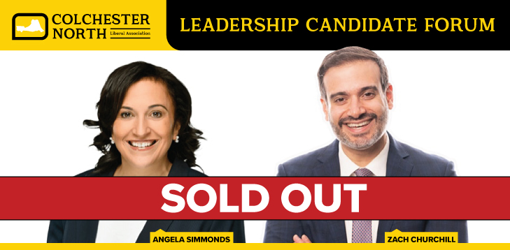 CNorthLiberals's tweet photo. Hi everyone. We are pleased to say that our Leadership Candidate Forum is now officially sold out. Thanks so much to everyone who has registered. We're looking forward to some great conversations with @AngelaForNS  and @zachchurchill. #nspoli #cbpoli #cdnpoli https://t.co/xrwG4xtbI4
