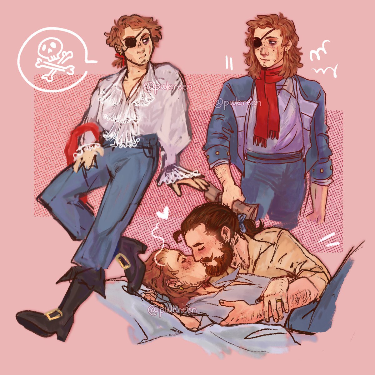 pulereen's tweet photo. i need to finish these books bc i miss them so much #pbom https://t.co/FFop5YeHnF