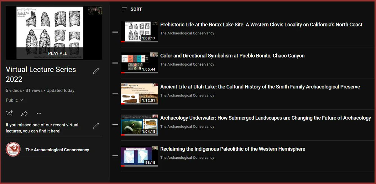 tac_org's tweet image. We have some exciting #VirtualLectures coming in June, and we&apos;ll be making an announcement soon! 

In the meantime, geek-out on archaeology in all of this season&apos;s lectures on our #YouTube channel:  buff.ly/3t6vV6G