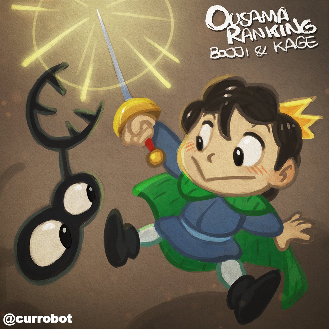 currobot's tweet photo. Un pequeño homenaje a Ousama Ranking.
Realizado con mi amado #CLIPSTUDIOPAINT
@WIT_STUDIO #OusamaRanking #bojji #kage #fanart #anime #manga #currobot https://t.co/cJQgik67Ne