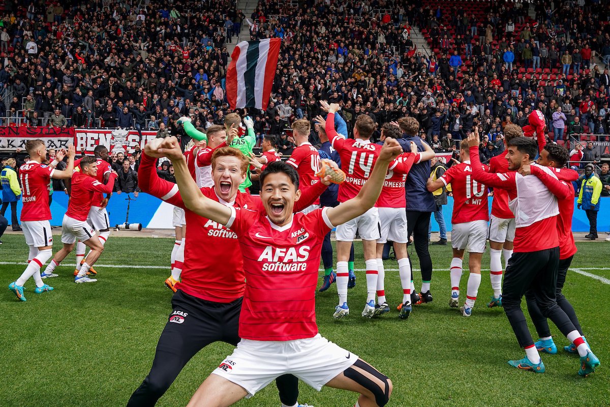 AZAlkmaar's tweet image. 📸 De bijbehorende foto!

#azvit 6-1 (7-3) #YS2 #AW15