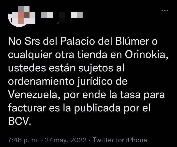 ojodeguayana's tweet photo. #ATENCION | Está es una práctica muy común de muchos comerciantes en #Guayana en facturar productos igual o superior al valor del dólar paralelo.

Luego los denuncian, fiscalizan y cuando los multan dicen que no los dejan trabajar.

¿Han tenido una experiencia similar? #29May https://t.co/PD2pI3GkVC