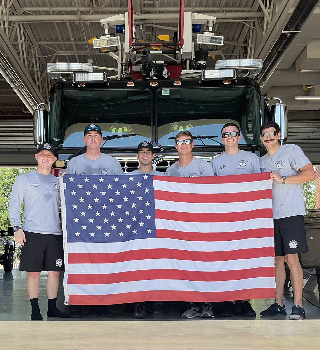 Yesterday, in honor of Memorial Day, Station 16 A shift completed the infamous Murph WOD. It’s comprised of:

1 Mile Run
100 Pull Ups
200 Push Ups
300 Air Squats
1 Mile Run

BFD appreciates all of our retired, active/reserve duty, and fallen heroes.

Have a Safe Memorial Day!