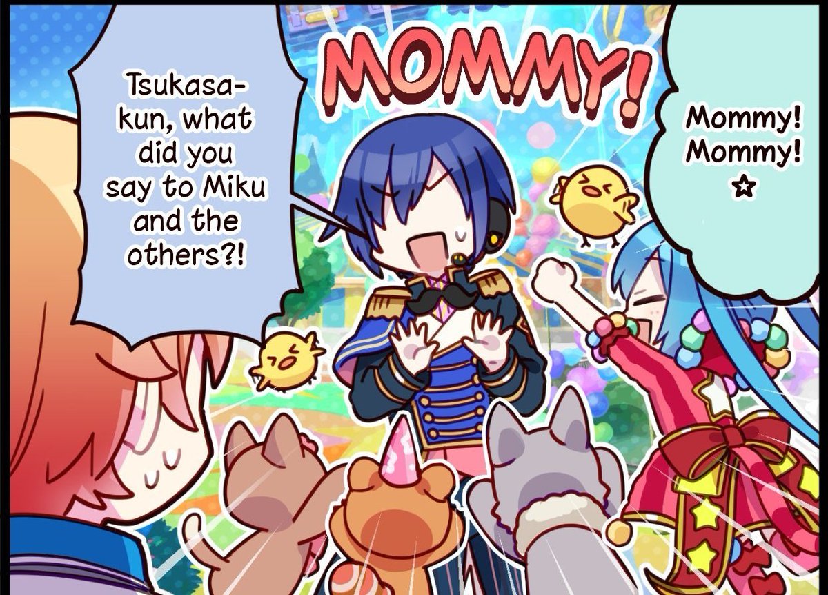 LowKeybreak's tweet image. Algún día haré un fijado pero por ahora Kaito siendo una Mommy será mi pinned. 👌