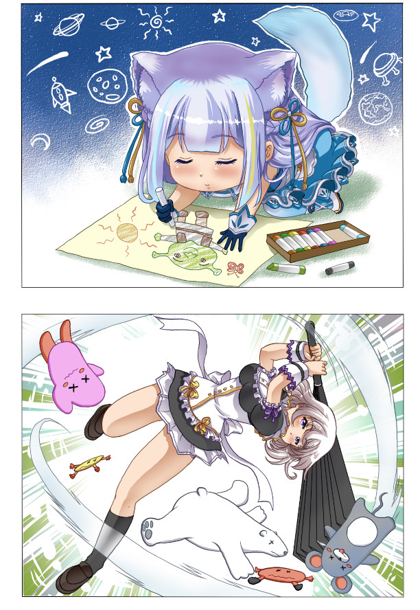 AmbrGlw's tweet photo. CLUB AMBER #3 - "Flat"

#AmberGlow #4koma #webcomics #Vtuber #VTuberUprising #ClubAmber https://t.co/pDUWuP5vZz