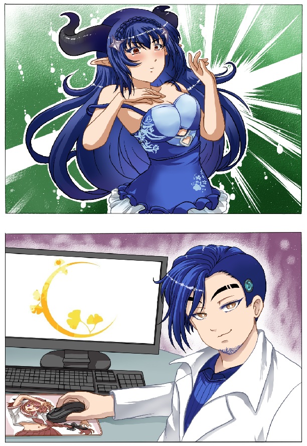 AmbrGlw's tweet photo. CLUB AMBER #3 - "Flat"

#AmberGlow #4koma #webcomics #Vtuber #VTuberUprising #ClubAmber https://t.co/pDUWuP5vZz