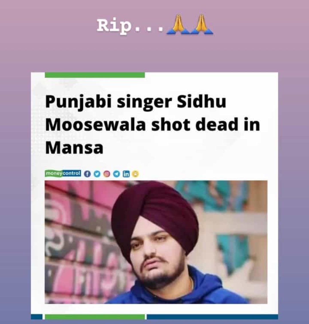 rittzthakur's tweet photo. No one knows their last ride! RIP #SidhuMoosewala #shotdead #Sidhu Yiu will be missed! https://t.co/KuGELarltF